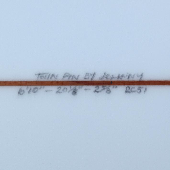 KEYO SURFBOARDS キーヨ サーフボード THE TWIN PIN 6'10” ツインピン