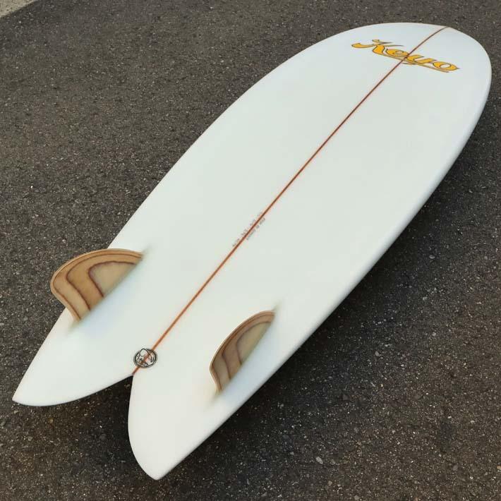 KEYO SURFBOARDS キーヨ サーフボード TRADITIONAL FISH トラディショナルフィッシュ 5’7” オンフィン