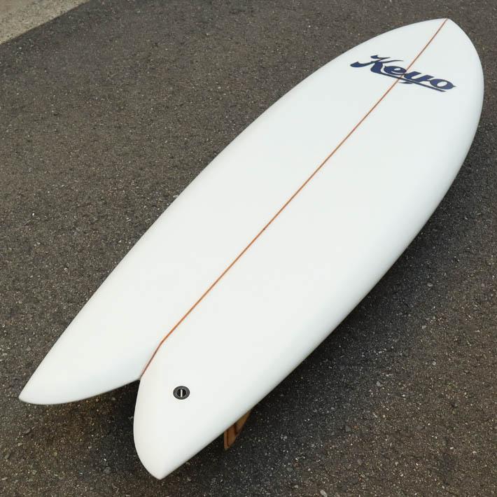 KEYO SURFBOARDS キーヨ サーフボード TRADITIONAL FISH トラディショナルフィッシュ 5’8” オンフィン