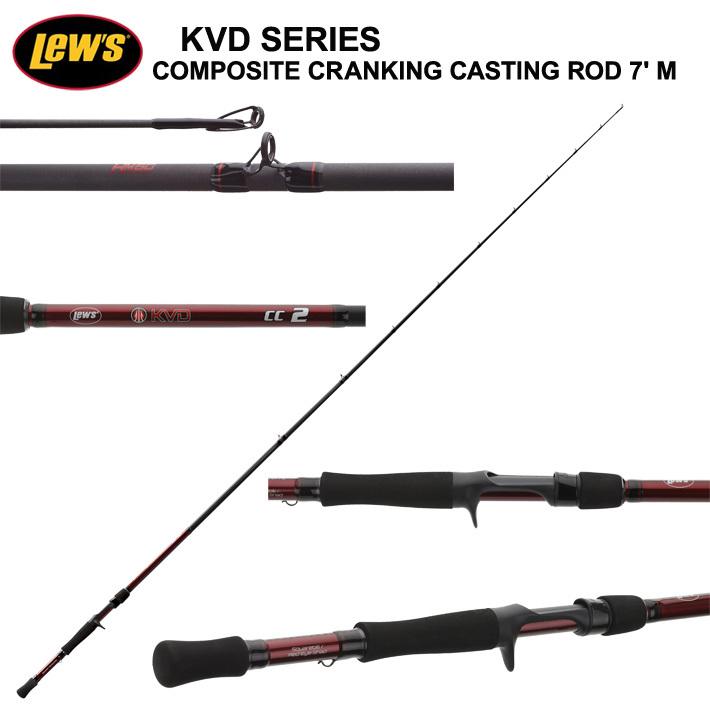Lew’s KVD Composite Cranking Casting Rod 7’ Medium ルーズ ケビン バンダム コンポジット