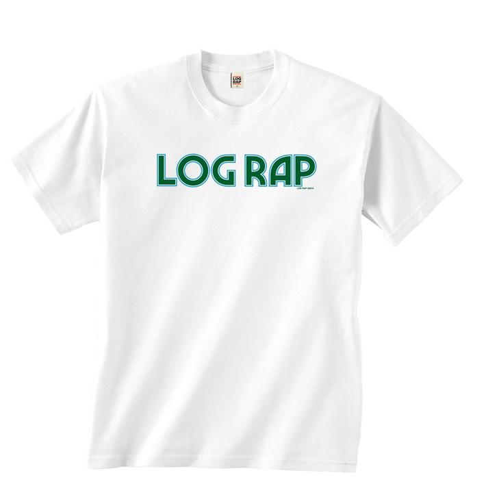 【セール品】LOG RAP ログラップ Tシャツ Outline Tee White” サーフィン サーフボード ロングボード サーフボード 数量限定 |  | 01