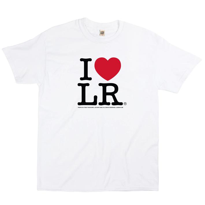 【セール品】LOG RAP ログラップ Tシャツ I LOVE LOG RAP TEE 半袖Tシャツ 数量限定 サーフィン サーフボード ロングボード |  | 01