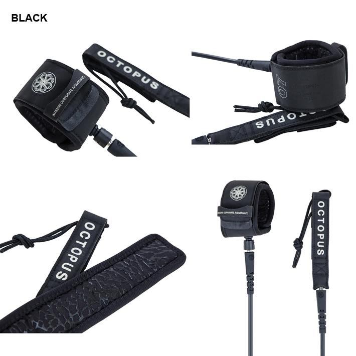 OCTOPUS オクトパス リーシュコード MISSION : CONTROL 7ft SURF LEASH