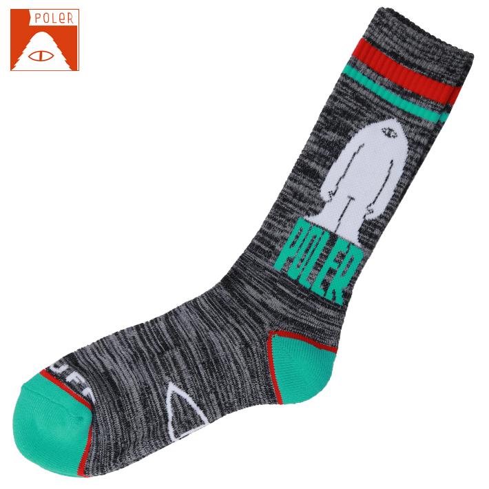 靴下 Poler Outdoor Stuff ポーラーアウトドアスタッフ Sasclops Sock ポーラー スケートソックス メンズソックス キャンプ アウトドア 野外フェス Poler Goods 009 Tricky World Osaka 通販 Yahoo ショッピング