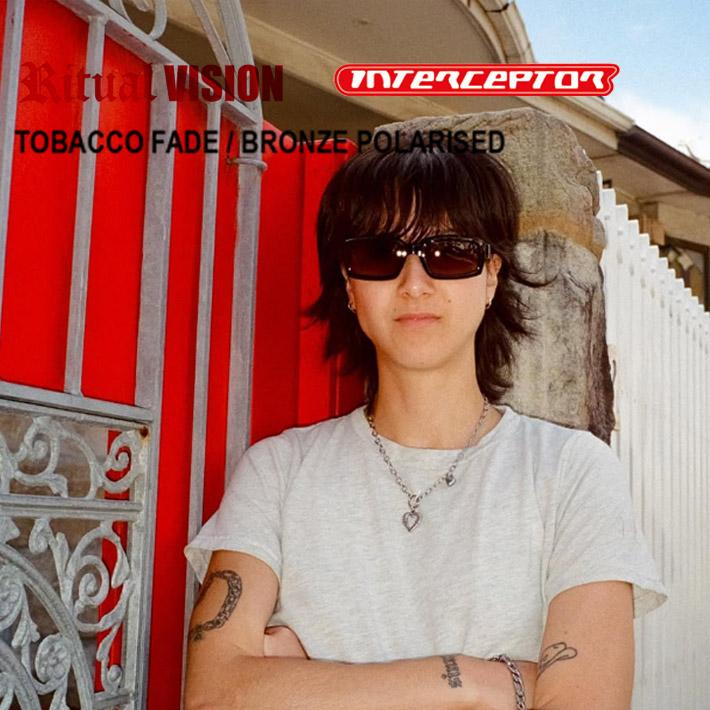 偏光サングラス RITUAL VISION リチュアル ビジョン INTERCEPTOR TOBACCO FADE / BRONZE ...