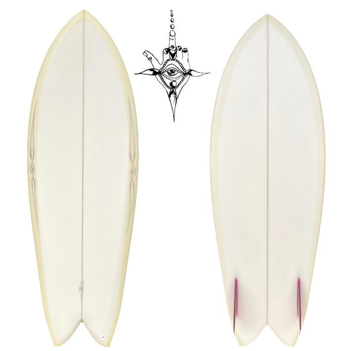 RYANBURCH ライアンバーチ ツインフィン FUTURE FISH FIN RYANBURCH ライアンバーチ ツインフィン FUTURE FISH FIN