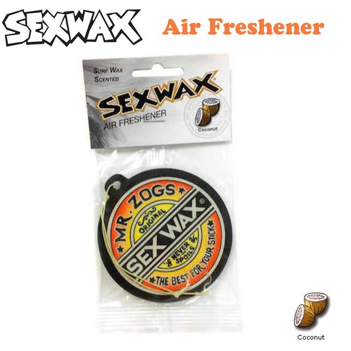 SEXWAX セックスワックス SEXWAX AIR FRESHNER エアーフレッシュナー COCONATS ココナッツ  芳香剤 カー用品｜two-surf｜02