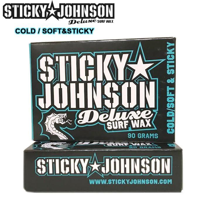 新品?正規品 サーフィン COLD JOHNSON SOFTSTICKY トップコート スティッキージョンソン SURF STICKY WAX  ワックス サーフワックス サーフィン、ボディボード