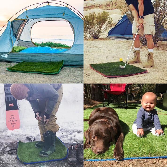 SURF GRASS MAT サーフグラスマット Sサイズ サーフィン アウトドア キャンプ 海水浴 チェンジマット 着替え ウェットスーツ