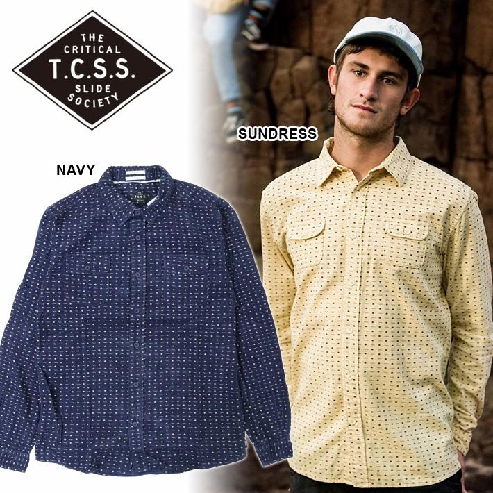 TCSS ティーシーエスエス シャツ HOWLIN LONGSLEEVE SHIRT SAS1708 コーデュロイシャツ ロングスリーブシャツ 長袖シャツ メンズ トップス