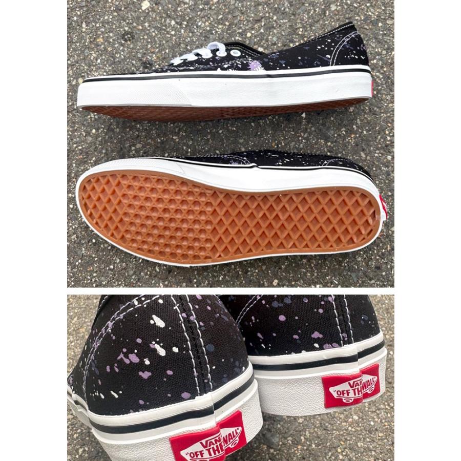 VANS（ヴァンズ） バンズ Authentic オーセンティック SPLATTER BLACK