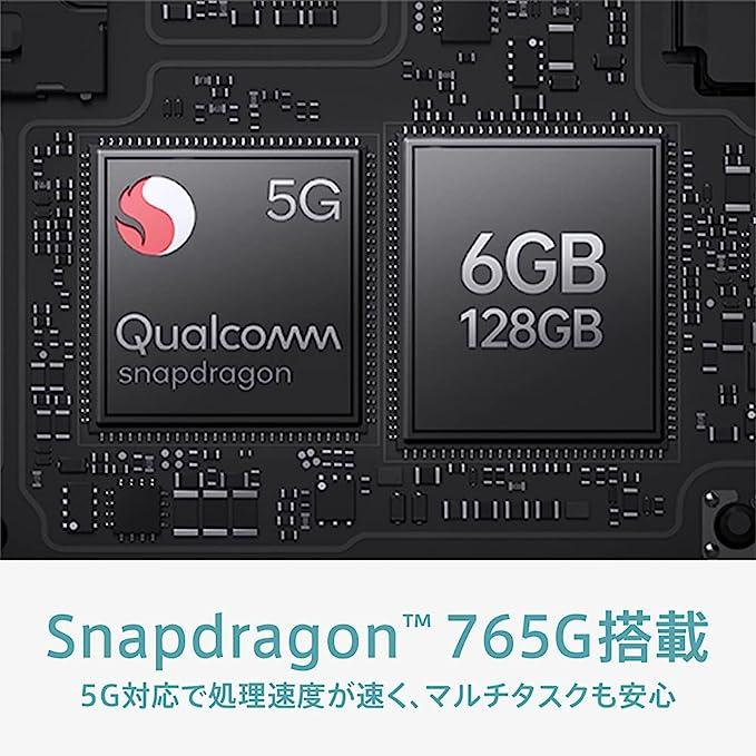 OPPO CPH2199 BK SIMフリースマートフォン Reno5 A シルバーブラック  