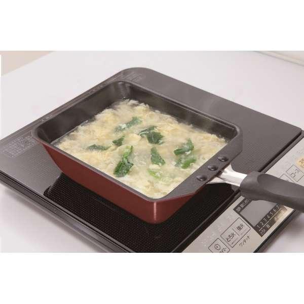 デュラブルシリーズ サーモス 玉子焼き 卵焼き フライパン KFF-015DE-R