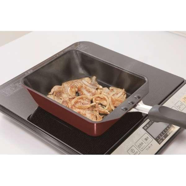 デュラブルシリーズ サーモス 玉子焼き 卵焼き フライパン KFF-015DE-R