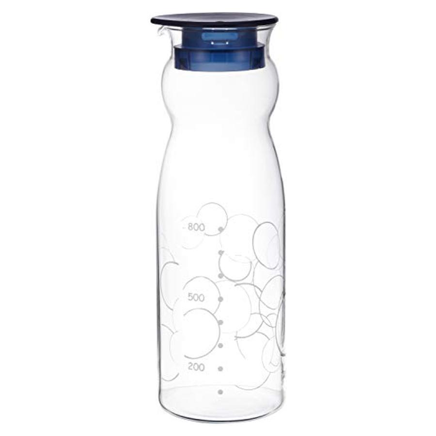 iwaki イワキ KBT2887-BL 耐熱ガラス ピッチャー 冷水筒 1.3L