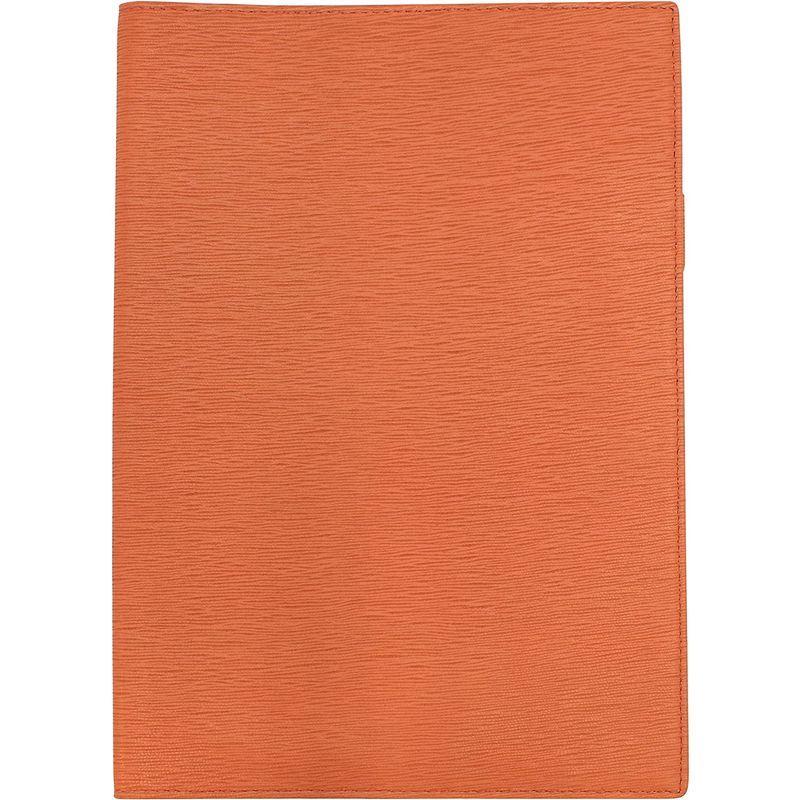 ★動作確認済み B5 キャロル ダイアリーカバー/ノートカバー 本革（羊革）キャロット 8178-041 【V1888522425】(11895円)