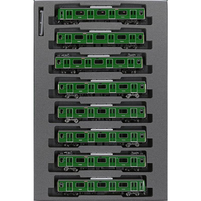KATO Nゲージ 東急電鉄 東横線 5000系 青ガエル ラッピング編成8両セット 特別企画品 10-1456 鉄道模型 電車 青ガエル Nゲージ 東急電鉄 東横線 5000系 ラッピング編成8両セット 特別企画品 鉄道模型 電車