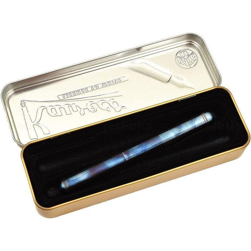 カヴェコ 万年筆 スプラ １０００２０６１ ファイヤーブルー M（中字）のみ 万年筆 スプラ １０００２０６１ ファイヤーブルー 中字 のみ