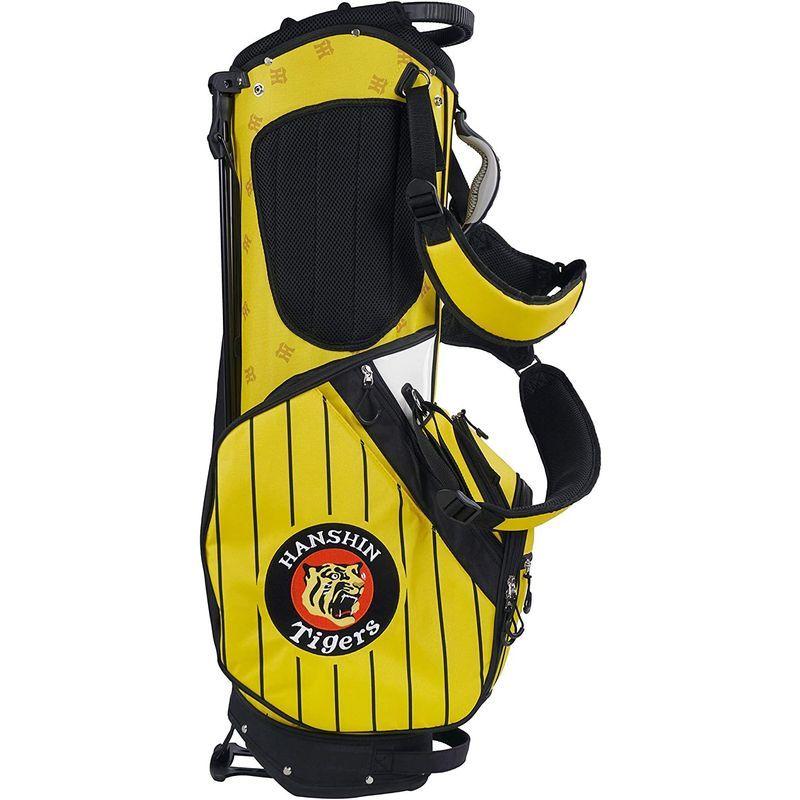 【新商品】 レザックス キャディバッグ 阪神タイガース 9.5型スタンドバッグ イエロー HTCB-1422 【K2541510613】(16008円)