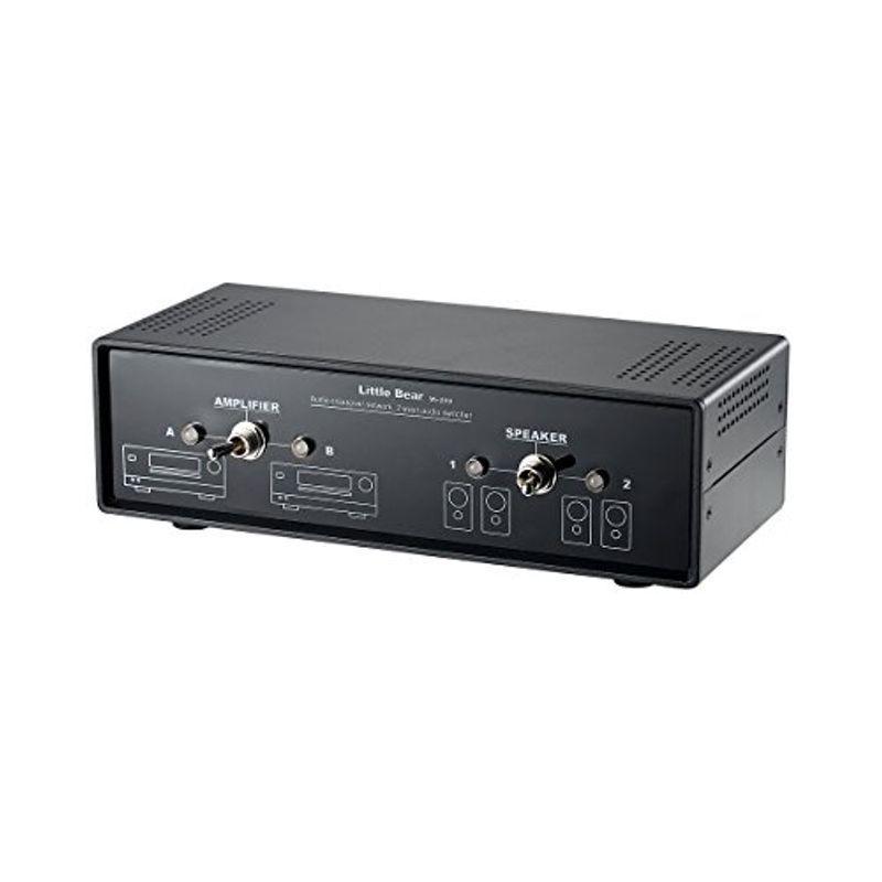 Little Bear オーディオ クロスオーバー ステレオ 2ウェイアンプ スピーカースイッチャ パッシブセレクタ コンパレータ スプリッ