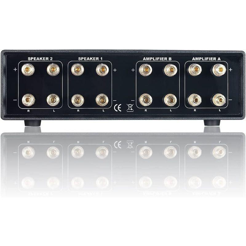 Little Bear オーディオ クロスオーバー ステレオ 2ウェイアンプ スピーカースイッチャ パッシブセレクタ コンパレータ スプリッ Bear オーディオ クロスオーバー ステレオ 2ウェイアンプ スピーカースイッチャ パッシブセレクタ コンパレータ スプリッ