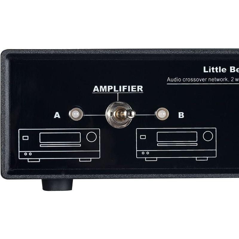 Little Bear オーディオ クロスオーバー ステレオ 2ウェイアンプ スピーカースイッチャ パッシブセレクタ コンパレータ スプリッ Bear オーディオ クロスオーバー ステレオ 2ウェイアンプ スピーカースイッチャ パッシブセレクタ コンパレータ スプリッ