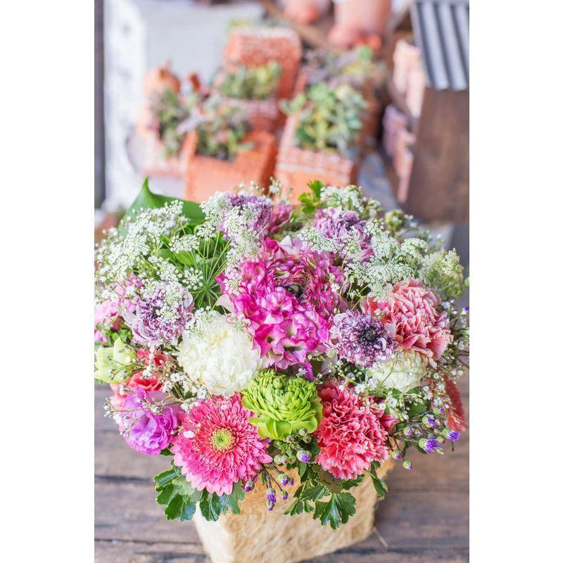 アレンジメントフラワー 生花 ギフト LLサイズ イメージ(可愛い)大臣賞受賞デザイナー おまかせアレンジメント イメージ 生花 ギフト LLサイズ 可愛い 大臣賞受賞デザイナー おまかせアレンジメント 　 サイズ