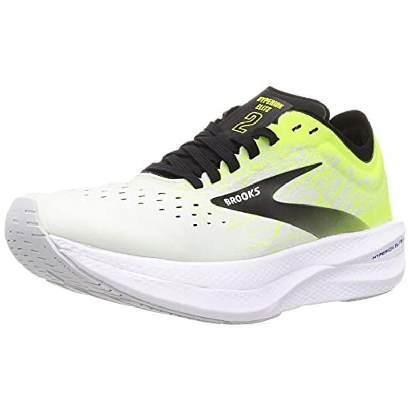 ブルックス ランニングシューズ 軽量 反発 安定感 ハイペリオンエリート2 メンズ レディース D BRU 0376 ホワイト 28.5 c