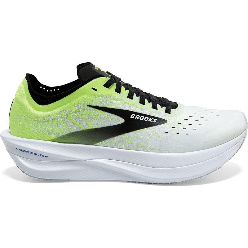 ブルックス ランニングシューズ 軽量 反発 安定感 ハイペリオンエリート2 メンズ レディース D BRU 0376 ホワイト 28.5 c ランニングシューズ 軽量 反発 安定感 ハイペリオンエリート2 メンズ レディース BRU ホワイト