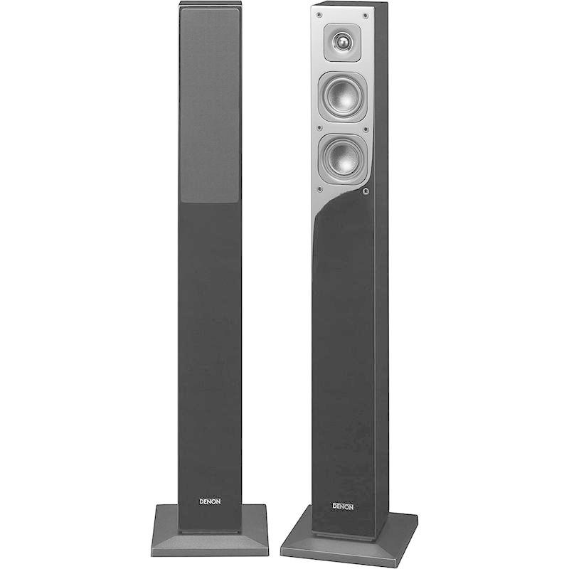 デノン Denon SC-T17 スピーカー フロント トールボーイ ハイレゾ対応 SC-17 SC-37 シリーズ 1台 ブラック SC- SC ハイレゾ対応 Denon T17 スピーカー フロント トールボーイ シリーズ 1台 ブラック