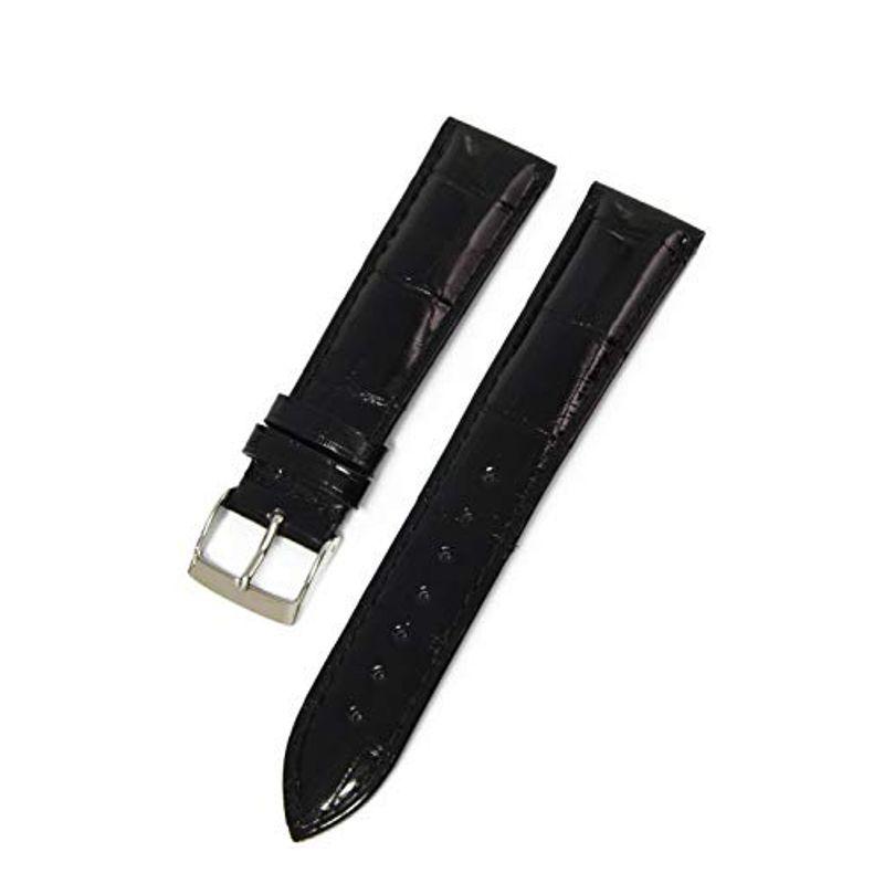 CASSISカシス ワニ革 時計ベルト 裏面防水 ADONARA CAOUTCHOUC SHINY