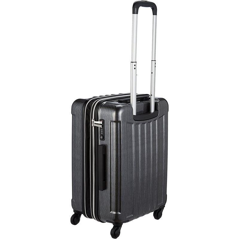 ヒロコ コシノ オム スーツケース 2~5泊対応 TSAロック付き マチ幅調節機能付き 60L 54 cm 3.3kg ブラック 60L cm コシノ オム スーツケース 5泊対応 TSAロック付き マチ幅調節機能付き 3kg ブラック ファスナー