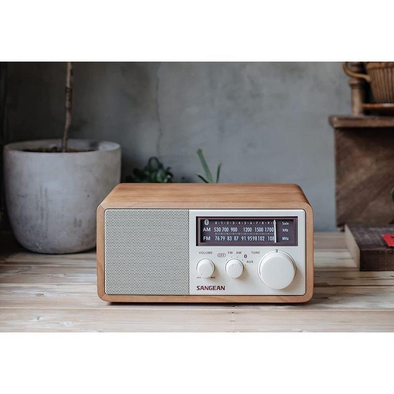 SANGEAN FM/AMラジオ対応 ブルートゥーススピーカー チェリー WR-302 ［Bluetooth対応］ WR FM/AMラジオ対応 ブルートゥーススピーカー チェリー ［Bluetooth対応］