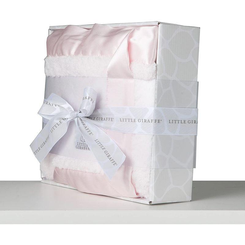Little Giraffe(リトルジラフ) Chenille Baby Blanket シェニールベビーブランケットBOX入り ピンク Giraffe リトルジラフ Chenille Baby Blanket シェニールベビーブランケットBOX入り ピンク