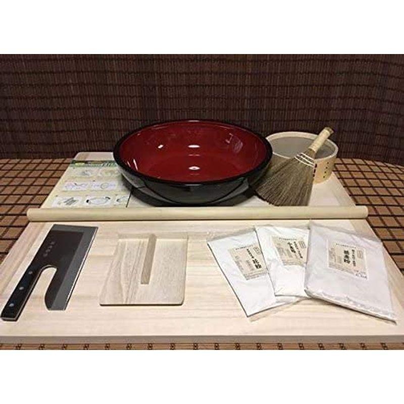 M判そば打ち道具一式・42センチこね鉢・フルイ・粉ホーキ・そば粉セット （そば打ちセット）mteto51 オフィス木村it21 42センチこね鉢 フルイ 粉ホーキ そば粉セット そば打ちセット mteto51 オフィス木村it21 　