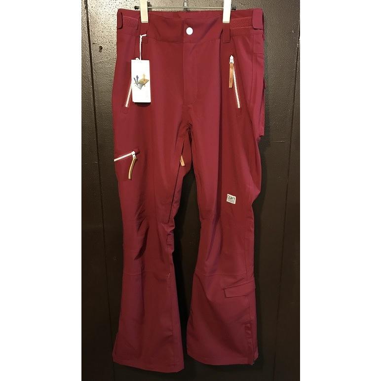 CLWR カラーウェアー SHARP PT -burgundy- Sサイズ シャープパンツ スノーボードパンツ 型落ち 旧モデル スリムシルエット セール品