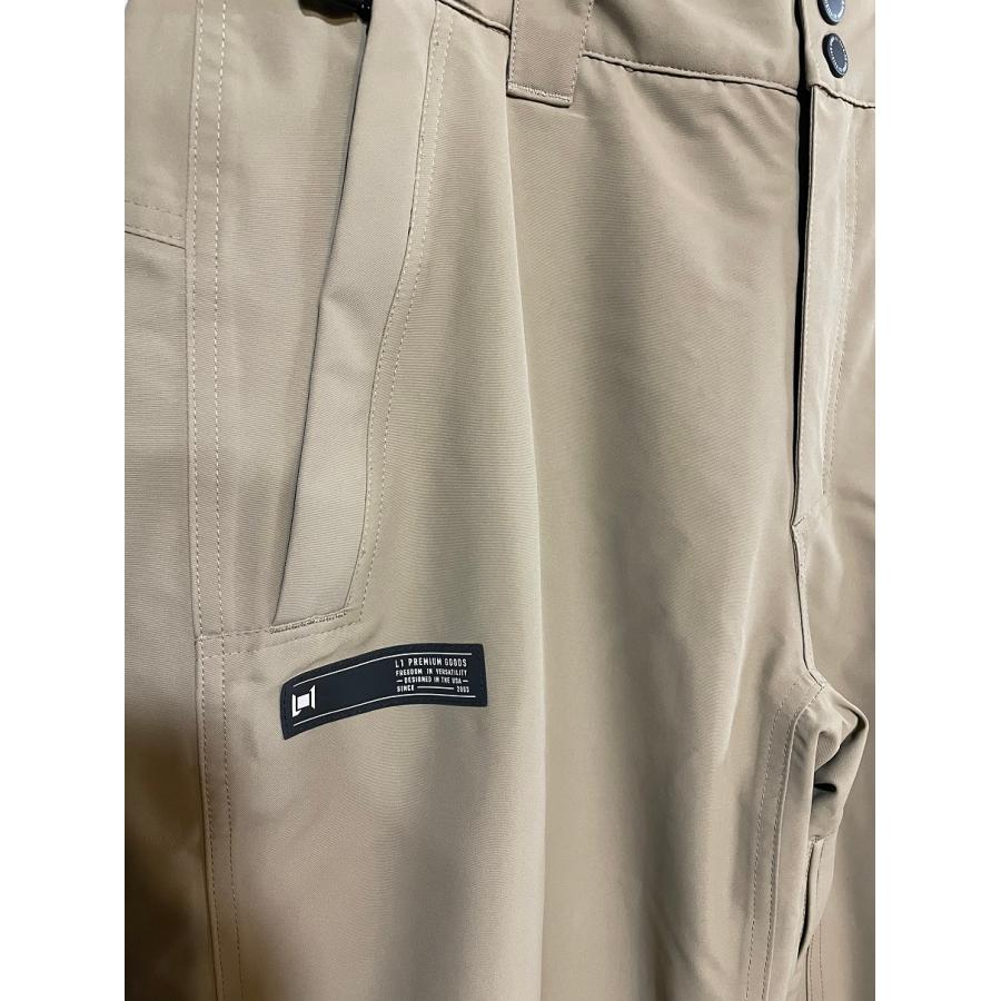 L1 エルワン DIXON PANTS ディクソンパンツ - fossil - Lサイズ 25-26newモデル エルワン ウェアー スノーボードパンツ スノーボードウエアの画像