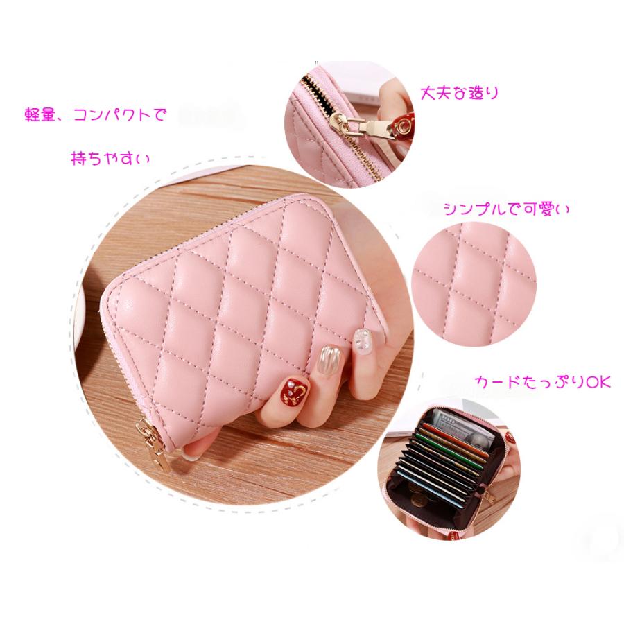 ミニ財布 カード入れ カードケース じゃばら式 コンパクトカード収納 フリーポケット レディース シンプル カードホルダー お札入れ |  | 02