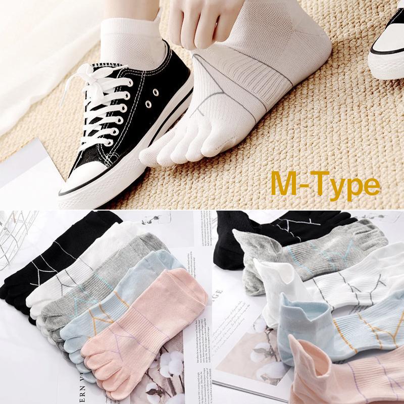 5本指ソックス レディース靴下5足組コットン インナーソックス 綿　五本指 脱げない おしゃれ スニーカー 可愛い 臭わない 蒸れない 夏用 汗取り 消臭 角質 薄手 |  | 24