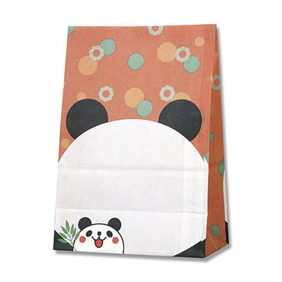 【メール便対応】 HEIKO 紙袋 窓付袋(内側全面ラミネート) パックンバッグ S1F パンダ 50枚 幅120×マチ65×高175mm |  | 01