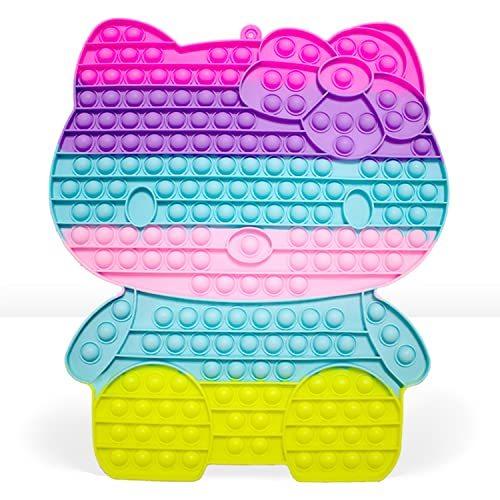 Uskids キティ 大きい プッシュポップ バブル スクイーズ玩具 プチプチ おもちゃ ストレス解消 グッズ 知育おもちゃ Ja3sxc17ww その他おもちゃ Yiwusg Com
