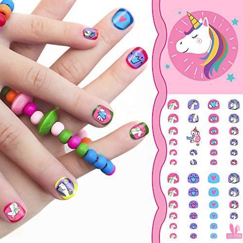 Fanoshon ネイルシール かわいい ユニコーン子供用 貼るだけ マニキュア 3dネイルアートステッカー キャラクターデザイン 選べる270種類 S 2210 ツーピーシーズ 通販 Yahoo ショッピング