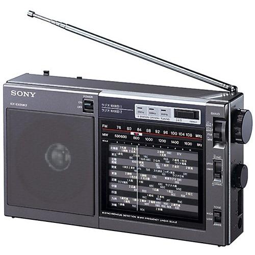 SONY FM/AM/ラジオNIKKEIポータブルラジオ ICF-EX5MK2(34420円)