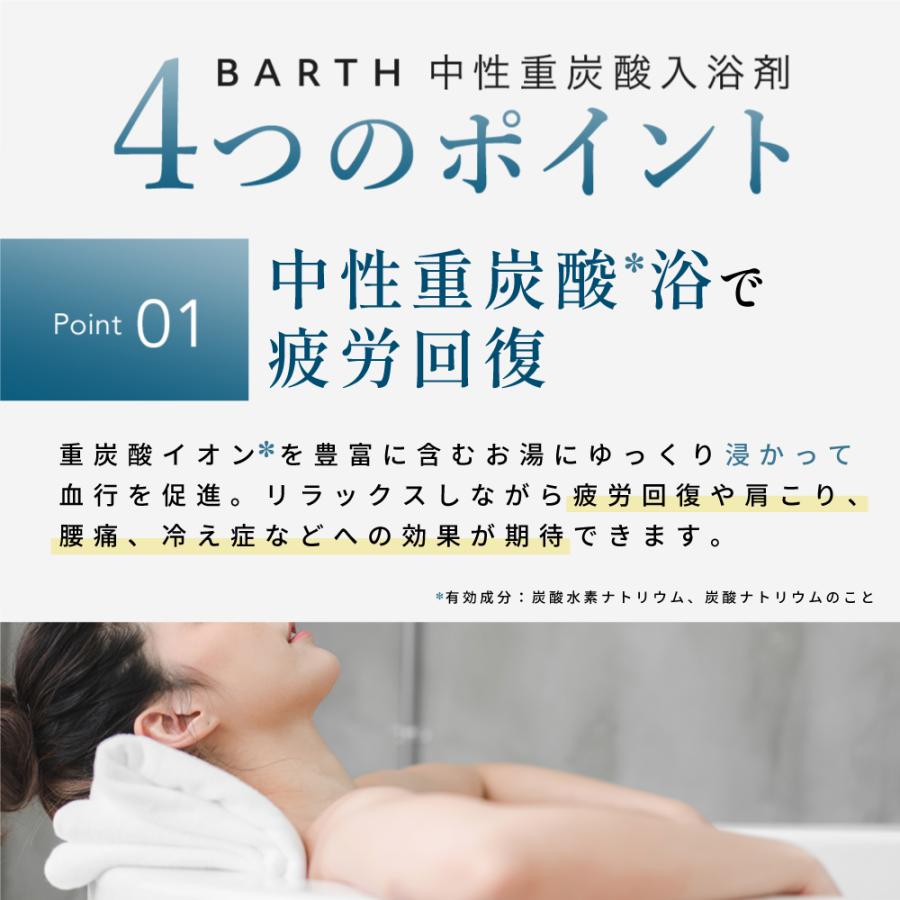 【訳アリ】バース 中性重炭酸入浴剤 120錠 薬用]BARTH中性重炭酸入浴剤 製品情報｜BARTH（バース）公式ブランドサイト