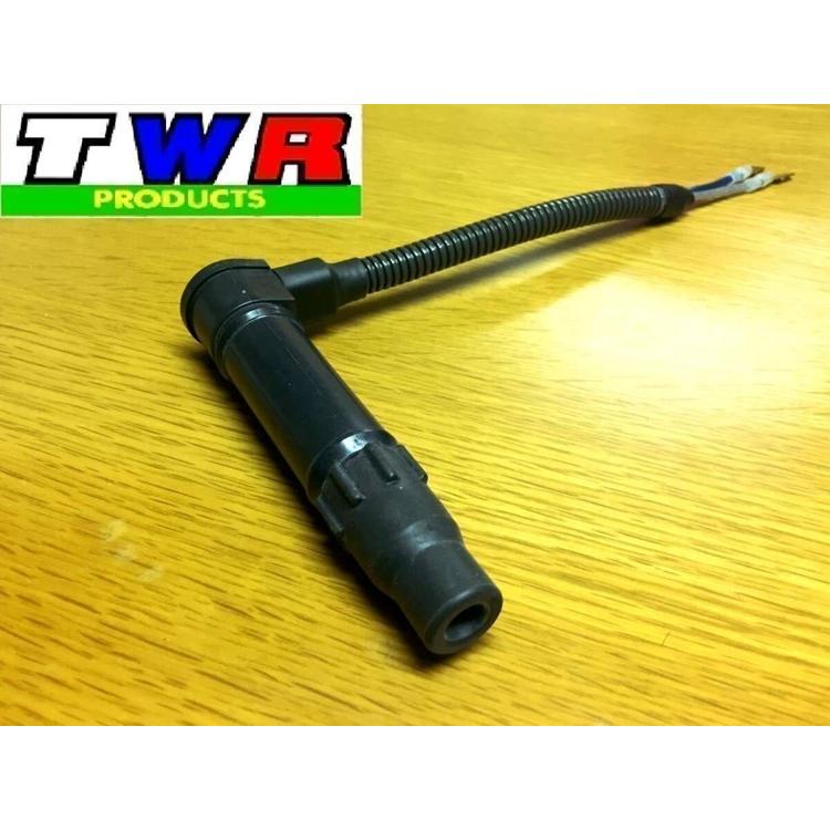 XLR250R BAJA MD22 ダイレクト イグニッション 強化 プラグ キャップ オレンジレッド !_9