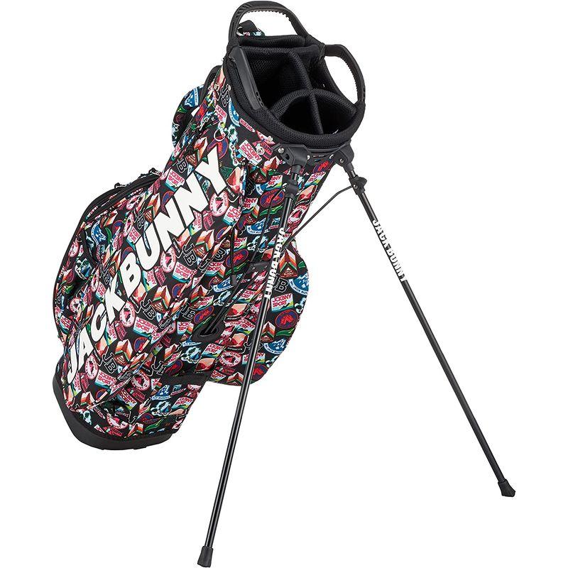 【２点セット】 ジャックバニー 継続定番商品 キャディバッグ 9.0型 (スタンド式・3.2kg)ワッペンシリーズ / ゴルフ CB / 262-29808 【IQY9204959594】(33470円)