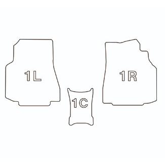 Clazzio　立体マット　NEWラバー/スタンダード　フロント　デリカ　D：5（H19/1〜H31/1）　EM-0775　クラッチオ　フロアマット |  | 01