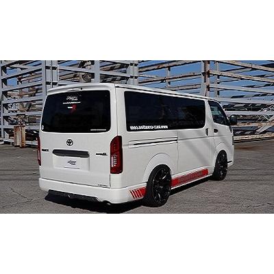 ハイエース200系 6〜8型 リアスポイラー デジタルインナーミラー 純正