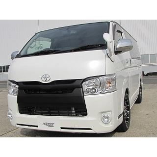 ハイエース200系 4-8型 バットフェイスアイライン 未塗装（黒素地