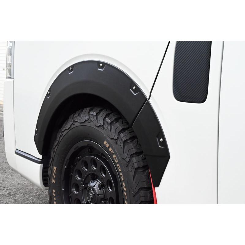 ハイエース200系 オーバーフェンダー タイプ3 出幅7mm : トレンド